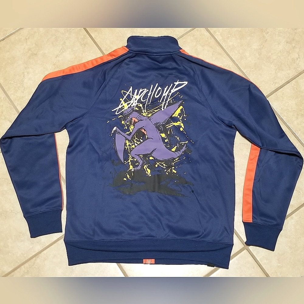 Pokemon Center X Omocat Garchomp Zip-Up Track Jacket (Medium)